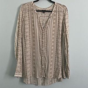 Eddie Bauer | Tribal print soft fabric